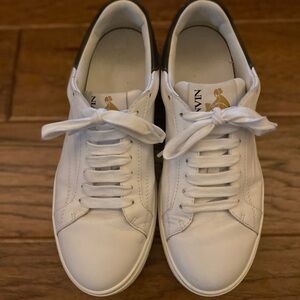 Women’s Lanvin DB80 white leather sneaker